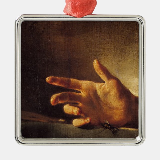 Study of a Hand Metal Tree Decoration (Front)