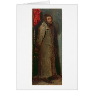 Study of a Jewish Merchant (oil on board)