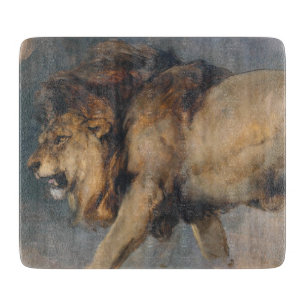 Study of a Lion (by Edwin Henry Landseer) Cutting Board