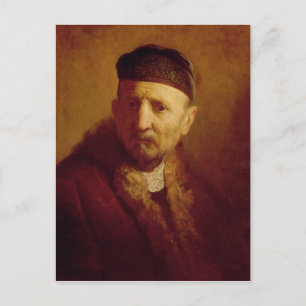 Study of a Man's Head Postcard