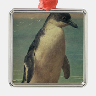 Study of a Penguin Metal Tree Decoration