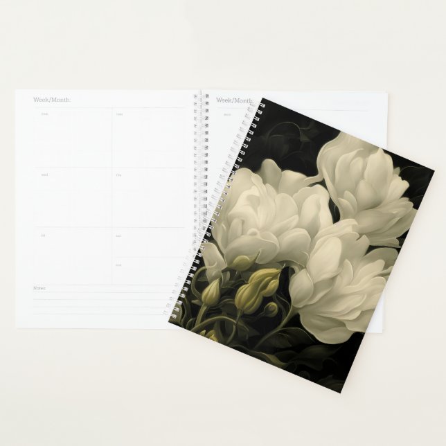 Study of a Peony Flower Planner (Display)