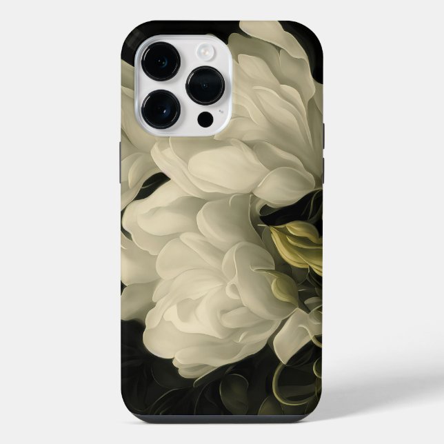 Study of a Peony iPhone Case (Back)