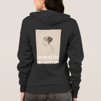 Study of a Young Woman - Zip Hoodie