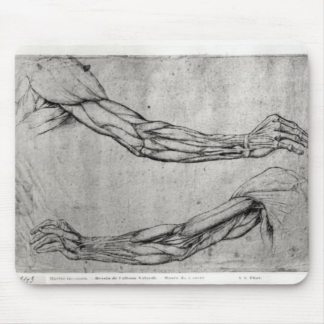 Study of Arms Mouse Pad (Front)