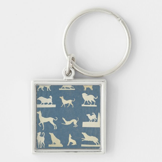 Study of Dogs Key Ring (Front)