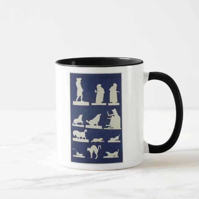 Study of Figures and Animals Mug (Right)