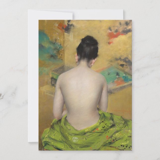 Study of Flesh and Gold | William Merritt Chase (Front)