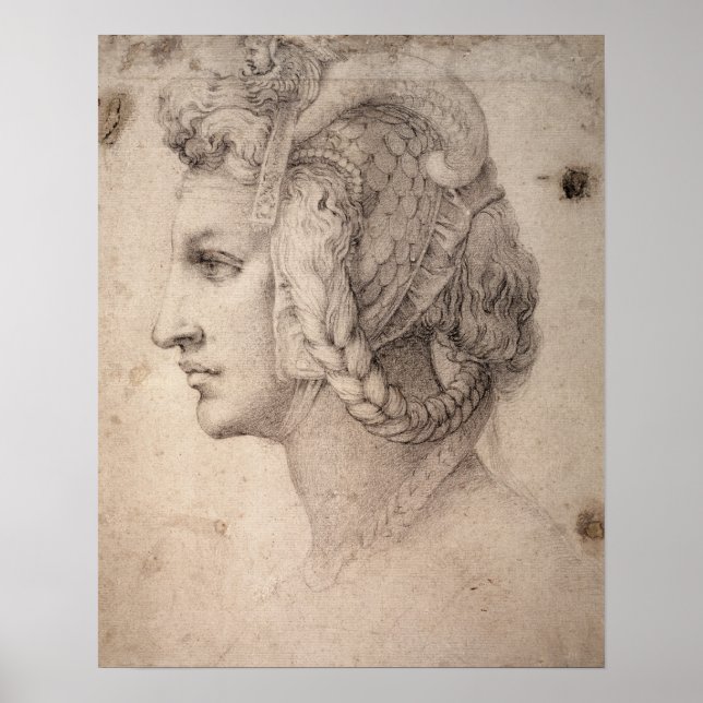 Study of Head Poster (Front)