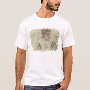 Study of Heads, 1884 (black chalk on paper) T-Shirt
