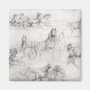 Study of Horses Magnet