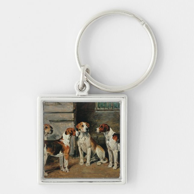Study of Hounds Key Ring (Front)