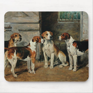 Study of Hounds Mouse Pad