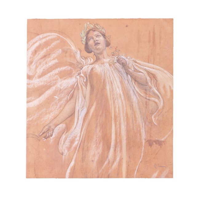 Study of Jenny Lind Notepad (Front)