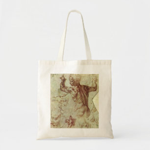 Study of Libyan Sibyl by Michelangelo Tote Bag