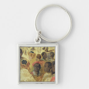 Study of Moorish Heads Key Ring