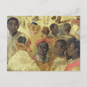 Study of Moorish Heads Postcard