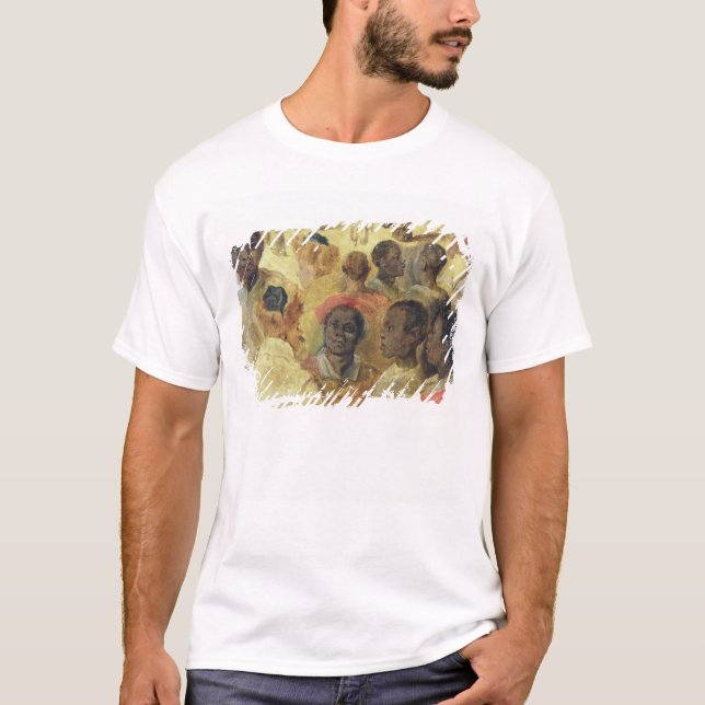 Study of Moorish Heads T-Shirt (Front)
