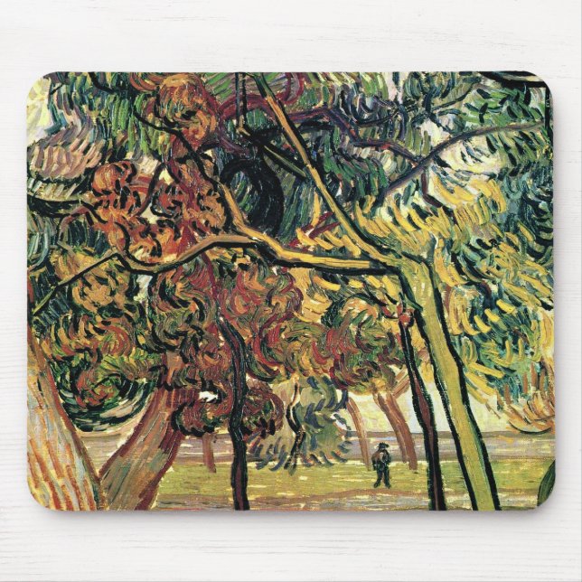 Study of Pine Trees Vincent van Gogh Mouse Pad (Front)