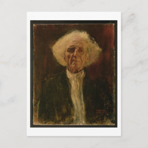 Study of the Head of a Blind Man (oil on canvas) Postcard