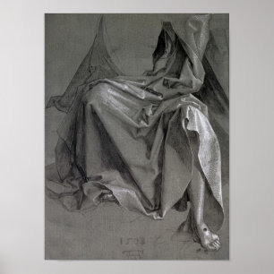Study of the robes of Christ, 1508 Poster