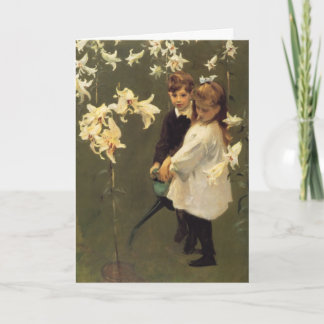 Study of the Vickers Children Holiday Card