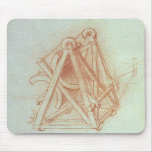 Study of the Wooden Framework with Casting Mouse Pad