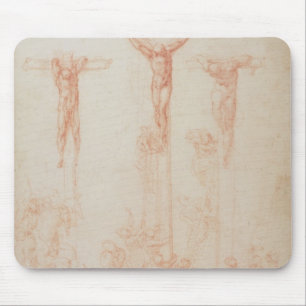 Study of Three Crosses Mouse Pad