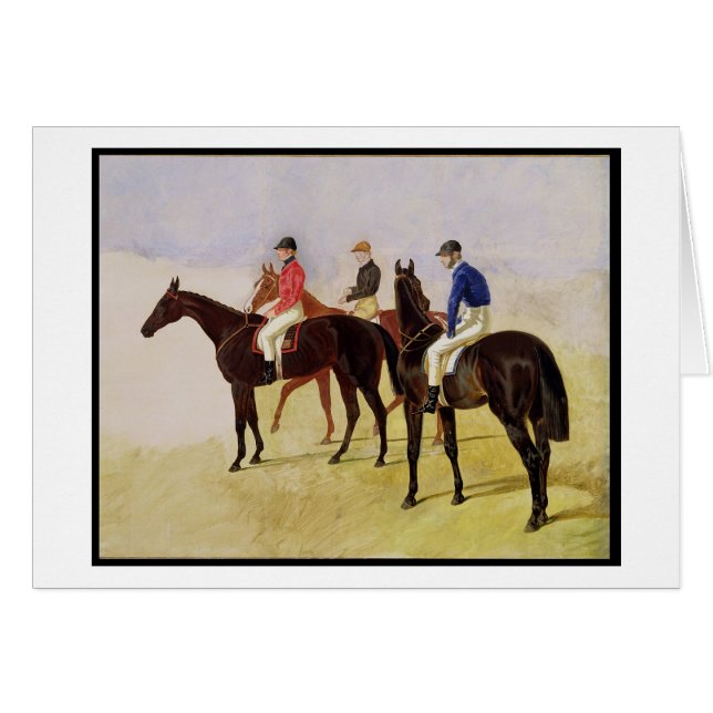 Study of Three Steeplechase Cracks: Allen McDonoug (Front Horizontal)