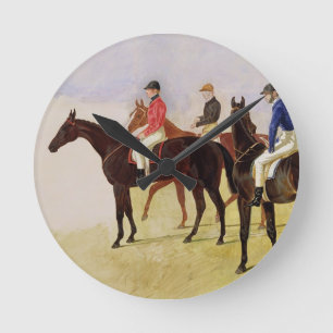 Study of Three Steeplechase Cracks: Allen McDonoug Round Clock