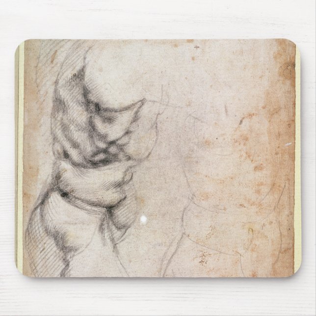 Study of torso and buttock mouse pad (Front)