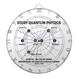 Study Quantum Physics You Can Do Things Dartboard