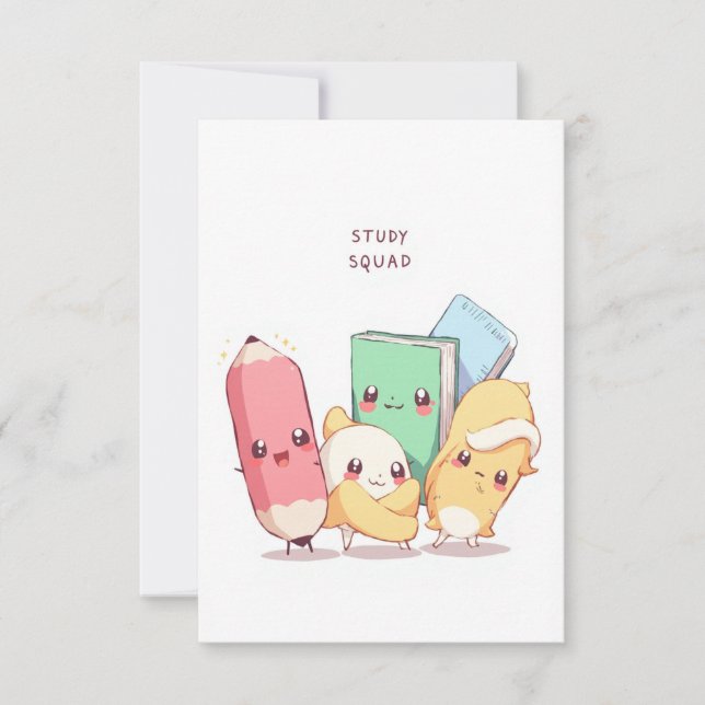Study Squad Back to School Card (Front)