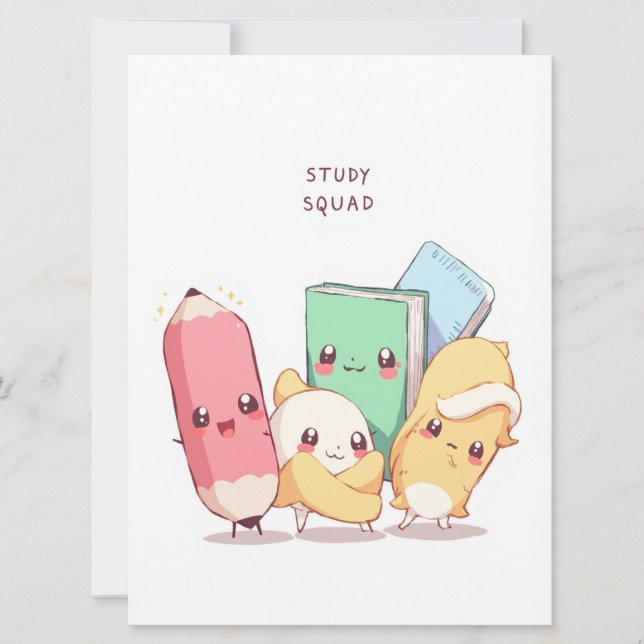 Study Squad Back to School Card (Front)