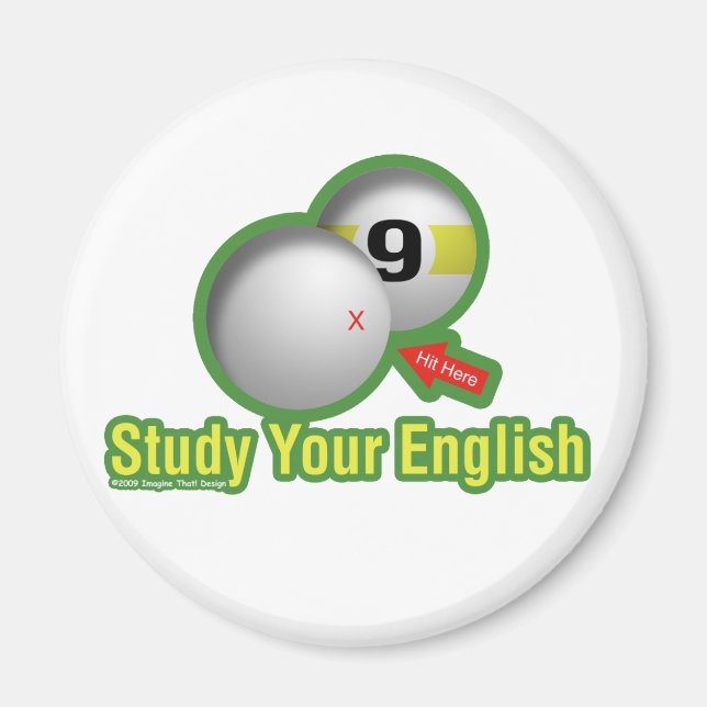 Study Your English Magnet (Front)