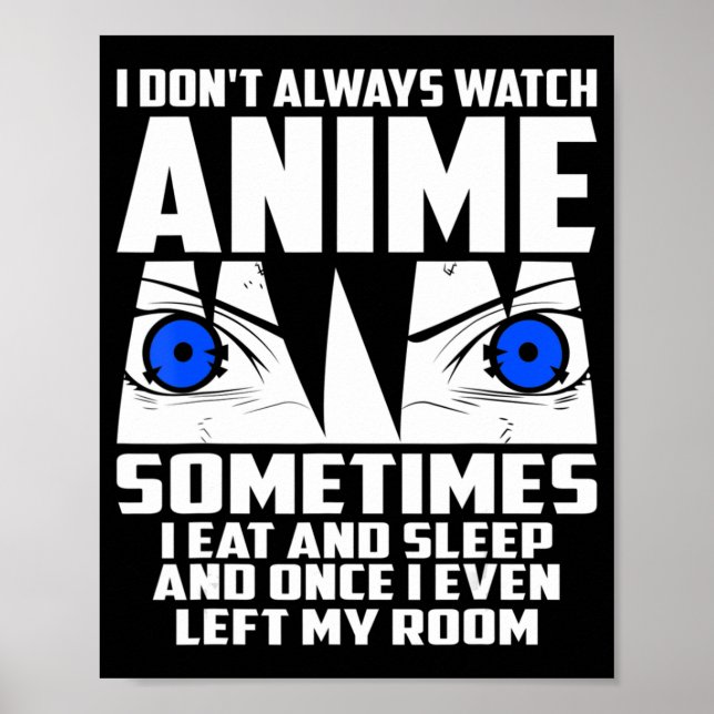 Stuff for Men Anime Clothing for Men Women Anime L Poster (Front)