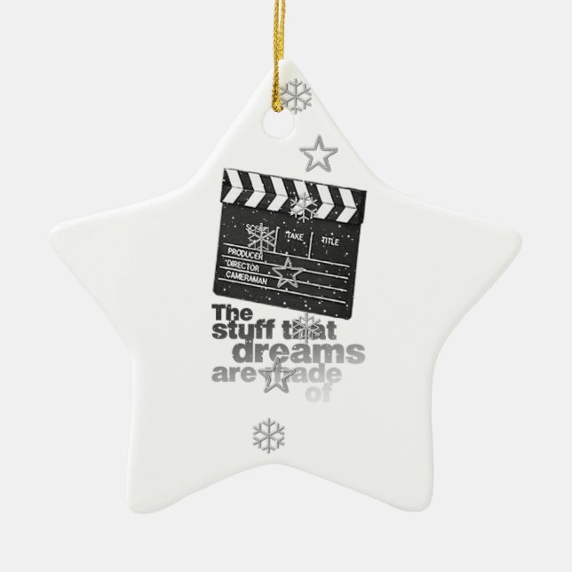 Stuff of Dreams Christmas ornament (Front)