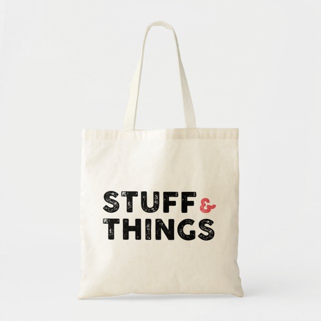 Stuff & Things Bag (Front)
