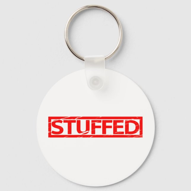 Stuffed Stamp Key Ring (Front)