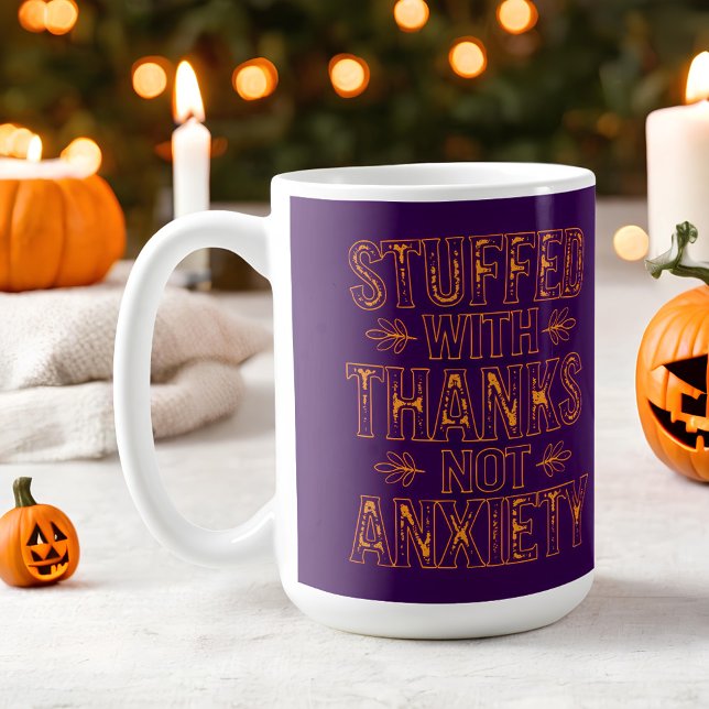 Stuffed with Thanks Mug - Customisable (Creator Uploaded)
