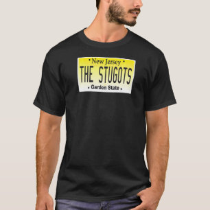 Stugots New Jersey Italian American Nj License Pla T-Shirt