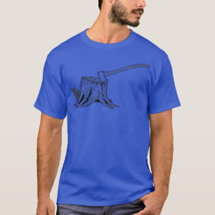 Stump with Axe T-Shirt