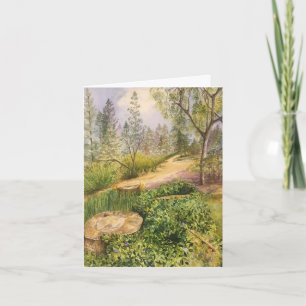 Stumped at Bass Lake Card