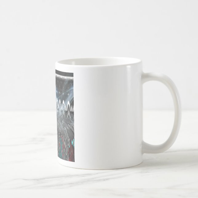 Stunning Abstract Art Print Coffee Mug (Right)
