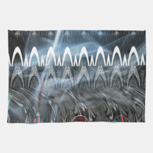 Stunning Abstract Art Print Tea Towel