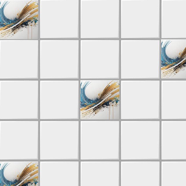 Stunning Abstract Ceramic Tile – Vibrant Design (Creator Uploaded)