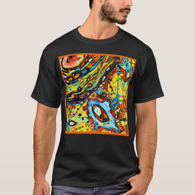 Stunning Abstract Pattern T-Shirt (Front)