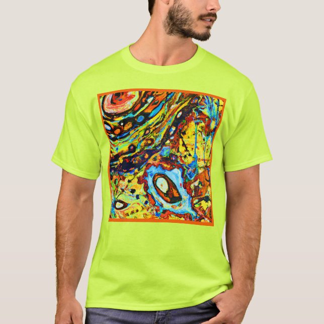 Stunning Abstract Pattern T-Shirt (Front)