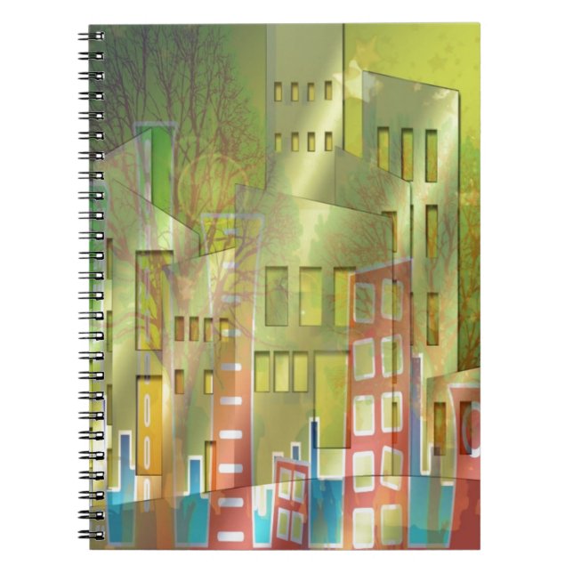 Stunning architecture cityscape art accessories notebook (Front)