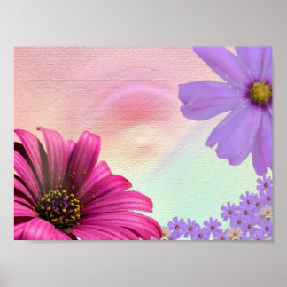 STUNNING ART PRINT ON TEXTURED CANVAS